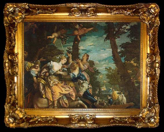 framed  Paolo Veronese The Rape of Europe, ta009-2
